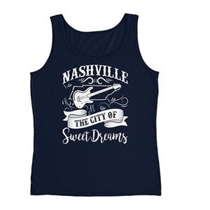 The City of Sweet Dreams Nashville - Ladies' Tank